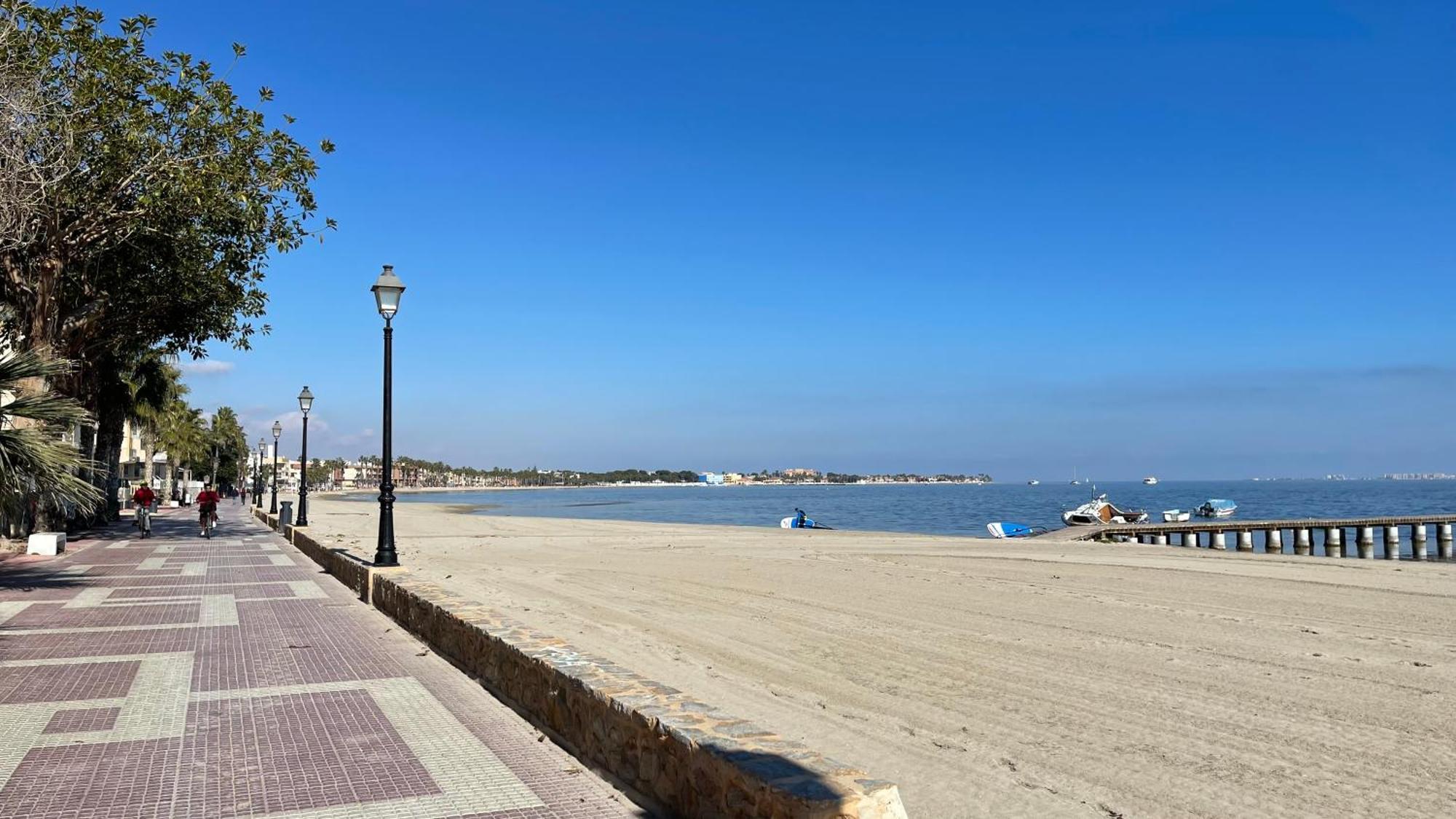 Charming Beachfront Apartment Murcia Dış mekan fotoğraf