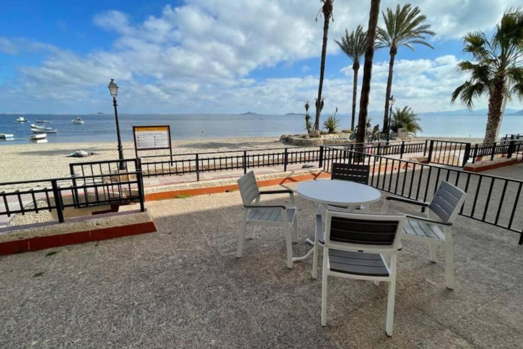 Charming Beachfront Apartment Murcia Dış mekan fotoğraf